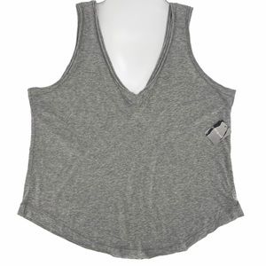 Free People Movement Gray Loose Tank Top Small